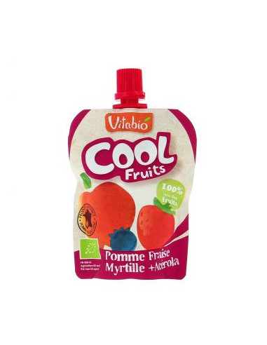Cool Fruits Pomme Fraise Myrtille - 90g