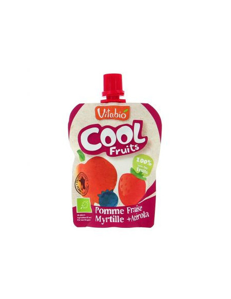 Cool Fruits Pomme Fraise Myrtille - 90g