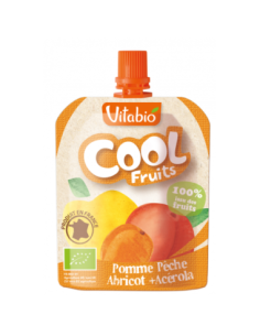 Cool Fruits Pomme Pêche Abricot - 90g