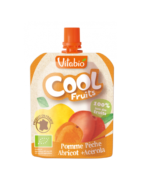 Cool Fruits Pomme Pêche Abricot - 90g