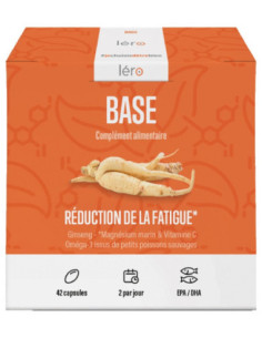 Léro Base Réduction de la Fatigue - 42 Capsules