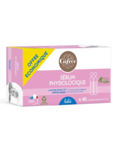 Sérum Physiologique - 40 unidoses