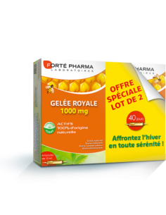 Gelée Royale 1000MG - 2x20 ampoules 2