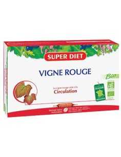 Vigne Rouge Bio - 20 ampoules
