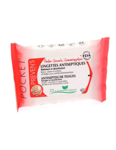 Lingettes Antiseptiques Grenade - 10 lingettes.