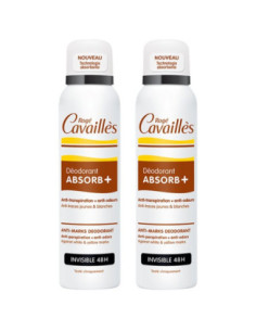 Rogé Cavaillès Déo Absorb+ Invisible 48h Spray - 2x150ml