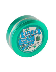 Valda Gommes Sans Sucres Menthe Eucalyptus - 50g