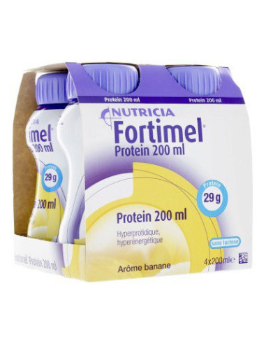 Fortimel® Protein 200 ml Banane - 4x200ml