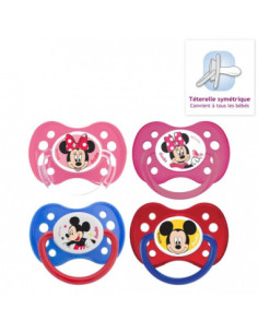 Sucette +6 Mois "Duo MINNIE" - 2 sucettes