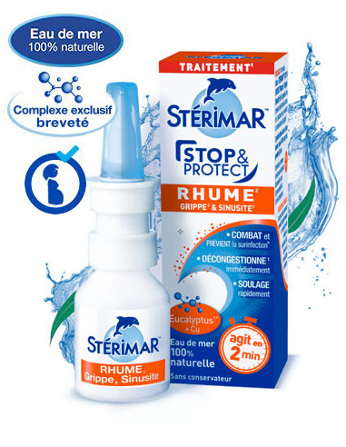 Stérimar Stop & Protect Nez Infecté Très Bouché - 20ml