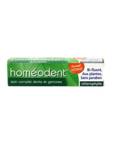 Homéodent Soin Complet Dents & Gencives Chlorophylle Format Voyage - 25ml