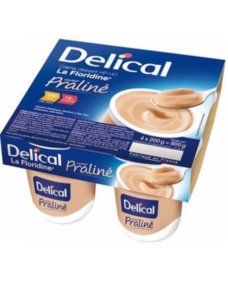 Crème Dessert HP HC La Floridine Praliné - 4x200g