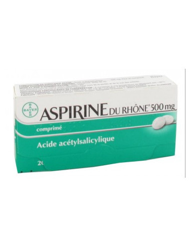 ASPIRINE DU RHÔNE 500mg - 50 comprimés