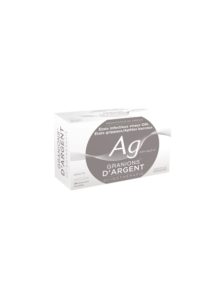 GRANIONS D'ARGENT 0,64 mg/2 ml, solution buvable - 30x2ml