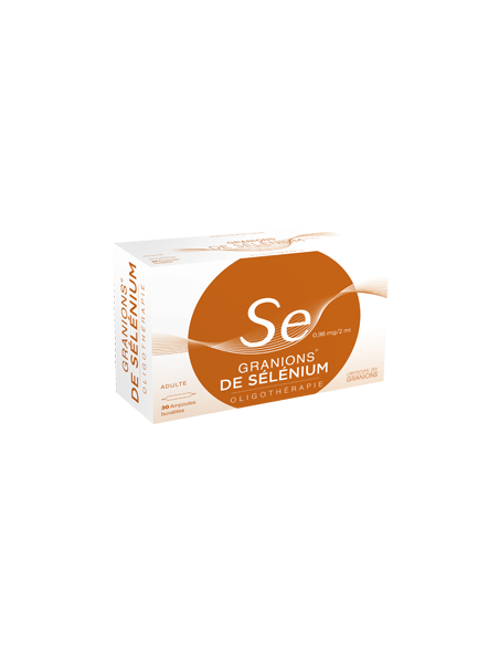 GRANIONS DE SELENIUM 0,96 mg/2 ml, suspension buvable - 30x2ml