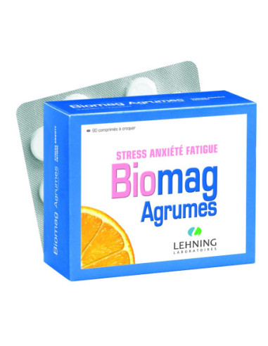 BIOMAG AGRUMES, comprimé à croquer - 90 comprimés