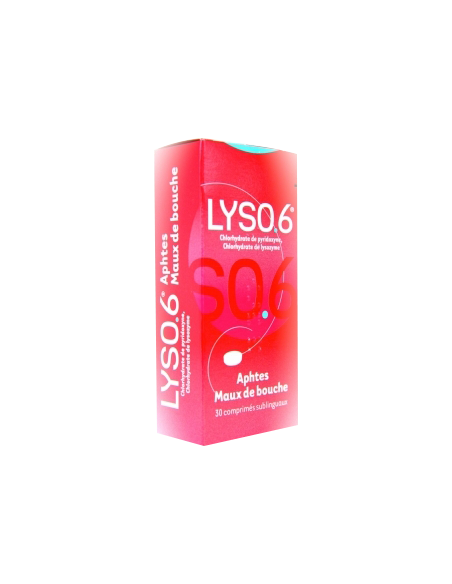 LYSO 6, comprimé sublingual