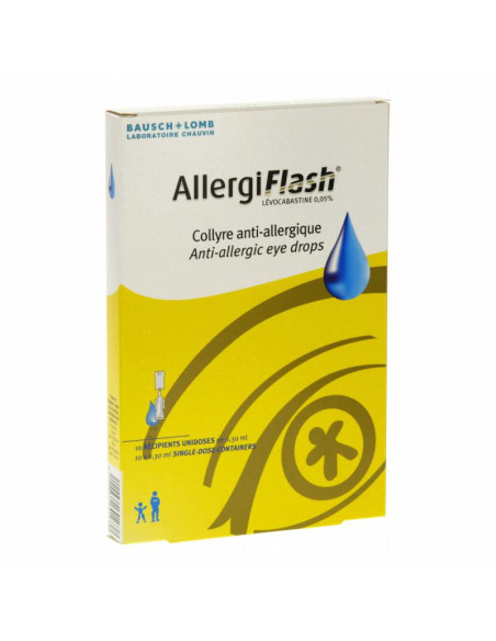 ALLERGIFLASH 0,05 %, collyre en solution en récipient unidose