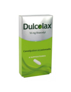 DULCOLAX 10 mg, 6 suppositoires