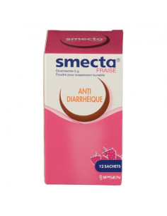 SMECTA 3 g FRAISE, poudre pour suspension buvable en sachet