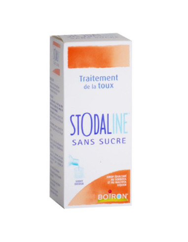 STODALINE SANS SUCRE, sirop édulcoré au sorbitol et au maltitol liquide - 200ml