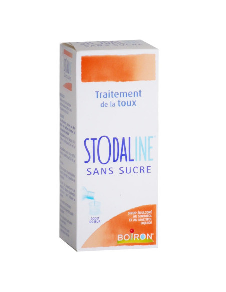 STODALINE SANS SUCRE, sirop édulcoré au sorbitol et au maltitol liquide - 200ml