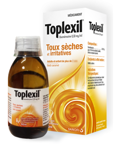 TOPLEXIL 0,33 mg/ml, sirop - 150ml
