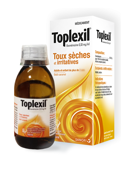 TOPLEXIL 0,33 mg/ml, sirop - 150ml