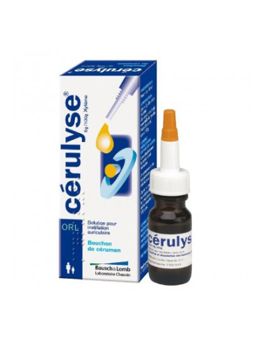 CERULYSE 5 g/100 g, solution pour instillation auriculaire - 10ml