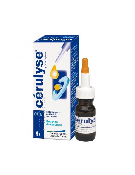 CERULYSE 5 g/100 g, solution pour instillation auriculaire - 10ml