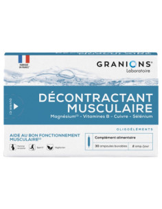 Granions Décontractant Musculaire - 30 Ampoules