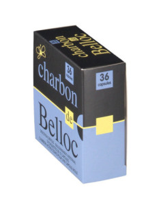 CHARBON DE BELLOC 125 mg,  plaquettes de 36 capsules molles