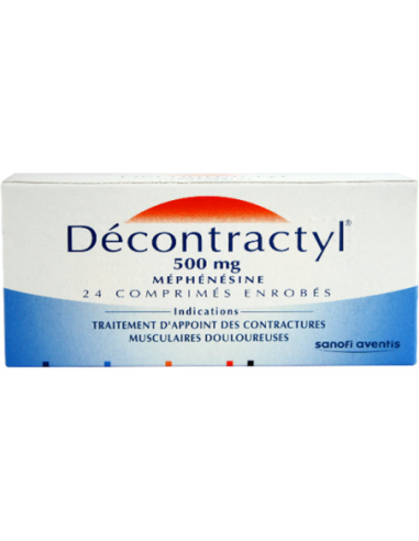 DECONTRACTYL 500 mg - 24 comprimés enrobés