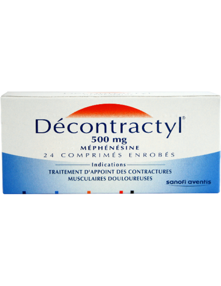 DECONTRACTYL 500 mg - 24 comprimés enrobés