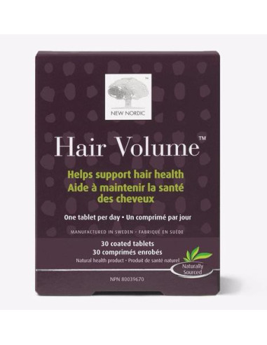 New Nordic  Hair Volume - 30 comprimés