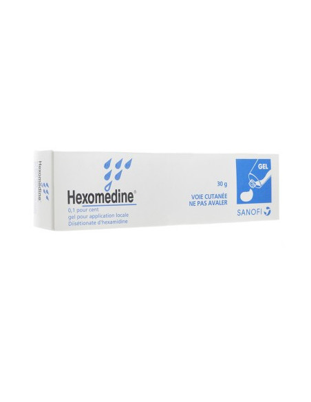 HEXOMEDINE 0,1 POUR CENT, gel pour application locale - 30g
