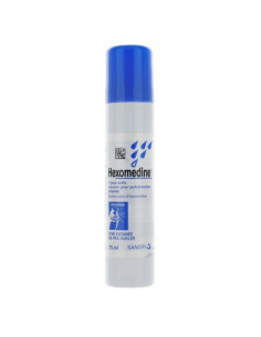 HEXOMEDINE 1 POUR MILLE, solution pour pulvérisation cutanée en flacon pressurisé - 75ml