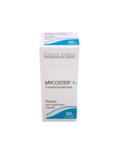 MYCOSTER 1 POUR CENT, poudre pour application cutanée - 30g