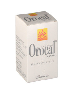 OROCAL 500 mg - 60 comprimés