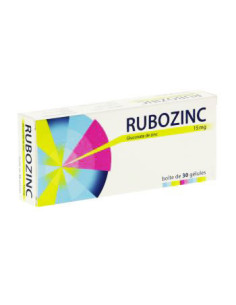 RUBOZINC 15 mg - 60 gélules 2