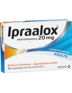 IPRAALOX 20 mg - 14 comprimés gastro-résistant