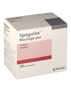 SPAGULAX MUCILAGE PUR, granulés en sachet dose - 20x10g