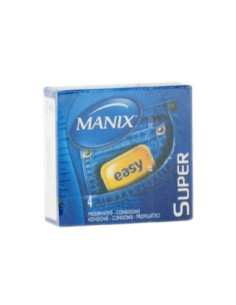 Manix - Super Pratique Préservatif - 4 préservatifs