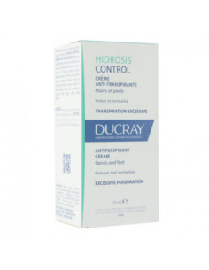 Ducray Hidrosis Control Crème Anti-Transpirante Mains et Pieds - 50 ml