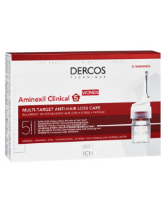 Aminexil Clinical 5 Femmes - 21 ampoules