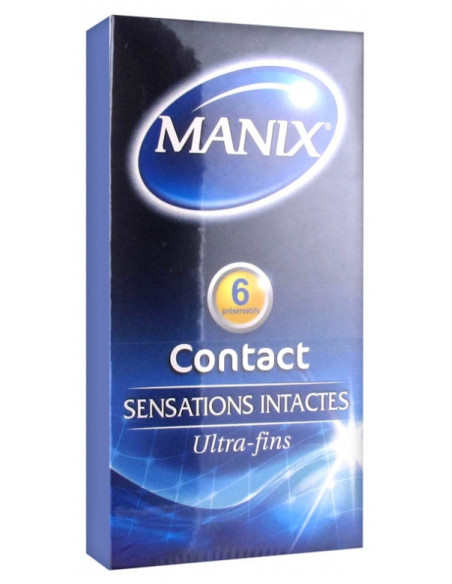 Manix Contact - 6 Préservatifs