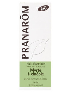 Pranarôm Huile Essentielle Myrte à Cinéole Bio - 5 ml