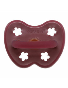 HÉVÉA Sucette Caoutchouc Naturel Round Framboise - De 3 à 36 mois