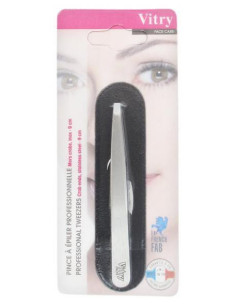 Vitry Pince à Epiler Professionnelle Mors Crabe Inox 9 cm