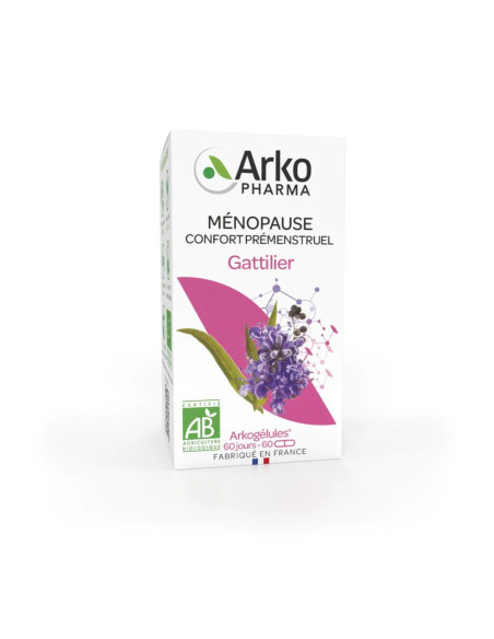 Arkopharma Arkogélules Gattilier - 60 Gélules